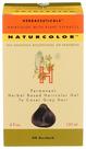 Tintura de cabelo naturcolor Bardana Permanente 120mL Marrom escuro