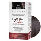 Tintura de cabelo NOUGAT Dark Chestnut Natural Permanente+Máscara de cabelo