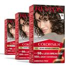 Tintura de Cabelo Revlon ColorSilk com Bond Repair Complex - Marrom Escuro 30