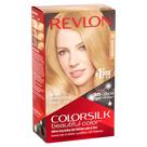 Tintura de cabelo REVLON ColorSilk Loiro Médio, 100% cinza, cobertura