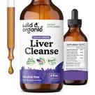Tintura Liver Cleanse Detox de Cardo Mariano Selvagem e Orgânica 120mL