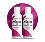 Tintura para cabelo Adore Semi Permanent 086 Raspberry Twist 120mL x2 Tintura para cabelo Adore Semi Permanent 086 Raspberry Twist 120mL x2