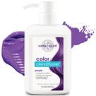 Tintura para cabelo Keracolor Clenditioner PURPLE 350mL Semi Permanente