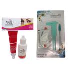 tintura para sobrancelha magike Escolha cor + Kit Acessórios régua paquimetro escovinha glitter tintura para sobrancelha magike Escolha cor + Kit Acessórios régua paquimetro escovinha glitter
