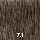 Tintura Profissional Igora Louro Médio Cinza 7.1