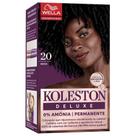 Tintura Wella Koleston Deluxe 20 Preto Tintura Wella Koleston Deluxe 20 Preto