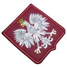 TIPL007T Escudo Futebol Polônia Patch Bordado Termo Adesivo TIPL007T Escudo Futebol Polônia Patch Bordado Termo Adesivo