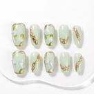 Tips de Unhas Postiças Sun&Beam Nails Curta Coffin 10 Peças