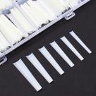 Tips natural com 240un extra longa reta alongamento das unhas