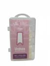 Tips Quadrada Transparente 100un- King Nails