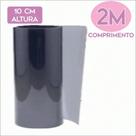 Tira de acetato PVC 10cm altura x 2mt.