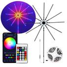 Tira Fita De LED RGBW com Controle e App Luzes Coloridas Efeito Fogos De Artifícios TB5088