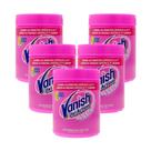 Tira Manchas Em Pó Vanish Oxi Action Pink 450G Kit 5