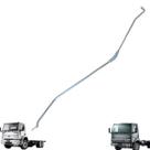 Tirante haste maior fechadura direita ford cargo antigo Tirante haste maior fechadura direita ford cargo antigo