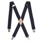 Tirantes Dickies para Hombre Grande y Alto, 3.8 cm, Clip, Marino