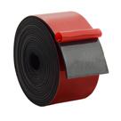 Tiras de borracha DOBTIM Solid Neoprene com 1,6 mm de espessura x 5 cm de largura
