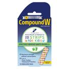 Tiras de remoção de verrugas Compostas W One Step Kids 10 tiras