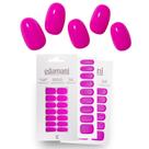 Tiras de unhas de gel edamani, gel instantâneo 100% real totalmente curado