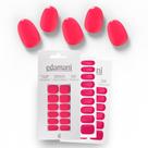 Tiras de unhas de gel edamani, gel instantâneo 100% real totalmente curado