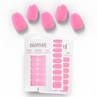 Tiras de unhas de gel edamani, gel instantâneo 100% real totalmente curado