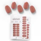 Tiras de unhas de gel edamani, unhas de gel 100% reais totalmente curadas