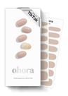 Tiras de unhas de gel Sohora semi-curadas e nudistas com qualidade de salão de beleza Tiras de unhas de gel Sohora semi-curadas e nudistas com qualidade de salão de beleza