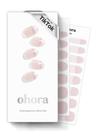 Tiras de unhas em gel Sohora Semi Curred N Essential French White Tiras de unhas em gel Sohora Semi Curred N Essential French White