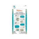Tiras de unhas Sally Hansen Salon Effects Super Shine Blue