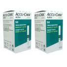 Tiras Medidor Glicemia Accu Check Active 100 Unidades