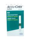 Tiras Medidor Glicemia Accu Check Active 50 Unidades