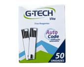 Tiras P/ Aparelho G-TECH Vita 50 unidades Lançamento Diabetes