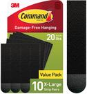Tiras para pendurar fotos Command 9 kg XL Heavyweight 10 pares Tiras para pendurar fotos Command 9 kg XL Heavyweight 10 pares