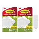Tiras para pendurar quadros Command Médio 32 pares 4,5 kg