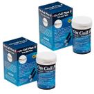 Tiras Reagentes Medidor Glicemia Diabetes On Call Plus II com 100 Unidades