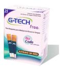 Tiras Reagentes para Medição de Glicose G-Tech Free com 25 unidades