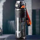 TKK garrafa 600ml canudo removível, tampa flip,Tritan sem BPA, academia, escola e ar livre