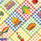 TNT Estampado 1,40M 40G Arraia Junino RL-10MTS TNT Estampado 1,40M 40G Arraia Junino RL-10MTS