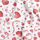 TNT Estampado 1,40M 40G Coracao Glitter
