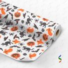 TNT Estampado 1,40M 40G Halloween Desenhos Rolo com 25 Metros