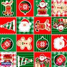 TNT Estampado 1,40M 40G Natal Animado 25M