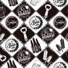 TNT ESTAMPADO BOTECO PRETO 1.40M X 25 Metros