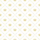 Tnt estampado coroa dourada 1,40 m x 25m