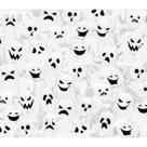 Tnt estampado fantasma halloween 1,40 m x 25 m