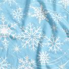 Tnt Estampado Flocos Neve Frozen Decoracao 1,40 metros x 2 metros