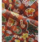 Tnt Estampado Mesa Parede Elementos de Natal 1,40 metros x 2 metros Tnt Estampado Mesa Parede Elementos de Natal 1,40 metros x 2 metros
