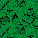 Tnt Estampado Punho Verde - 5 Metros
