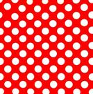 Tnt estampado vermelho bola branca 10 metros