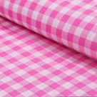 Tnt estampado xadrez laranja 1,40 m x 25m