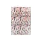 Toalha 3D-Rose Paris Torre Eiffel Vintage Floral Rosa 38x56cm