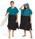 Toalha Abahub Surf Poncho Masculina e Feminina Quick Dry L